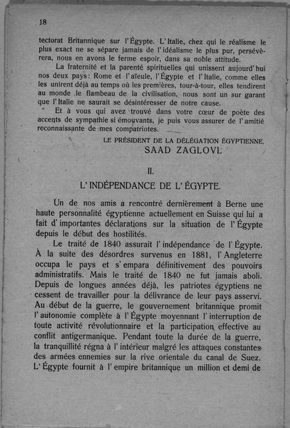 Actes et communiqués du bureau des relations extérieures du 28 novembre 1919 au 1er mai 1920